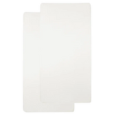 Meyco Fitted Sheet Jersey 2 PACK 50x90cm Offwhite